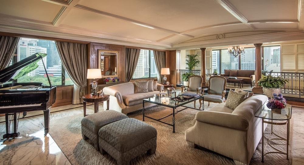 เดอะเพนินซูลา มนิลา Hotel Makati City ภายนอก รูปภาพ The living room of a Presidential Suite