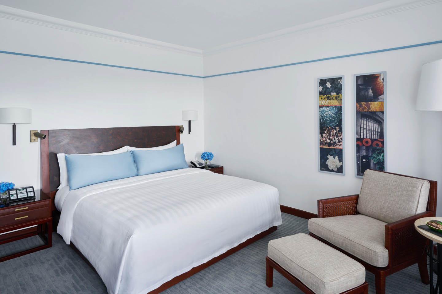 เดอะเพนินซูลา มนิลา Hotel Makati City ภายนอก รูปภาพ A bedroom at the hotel