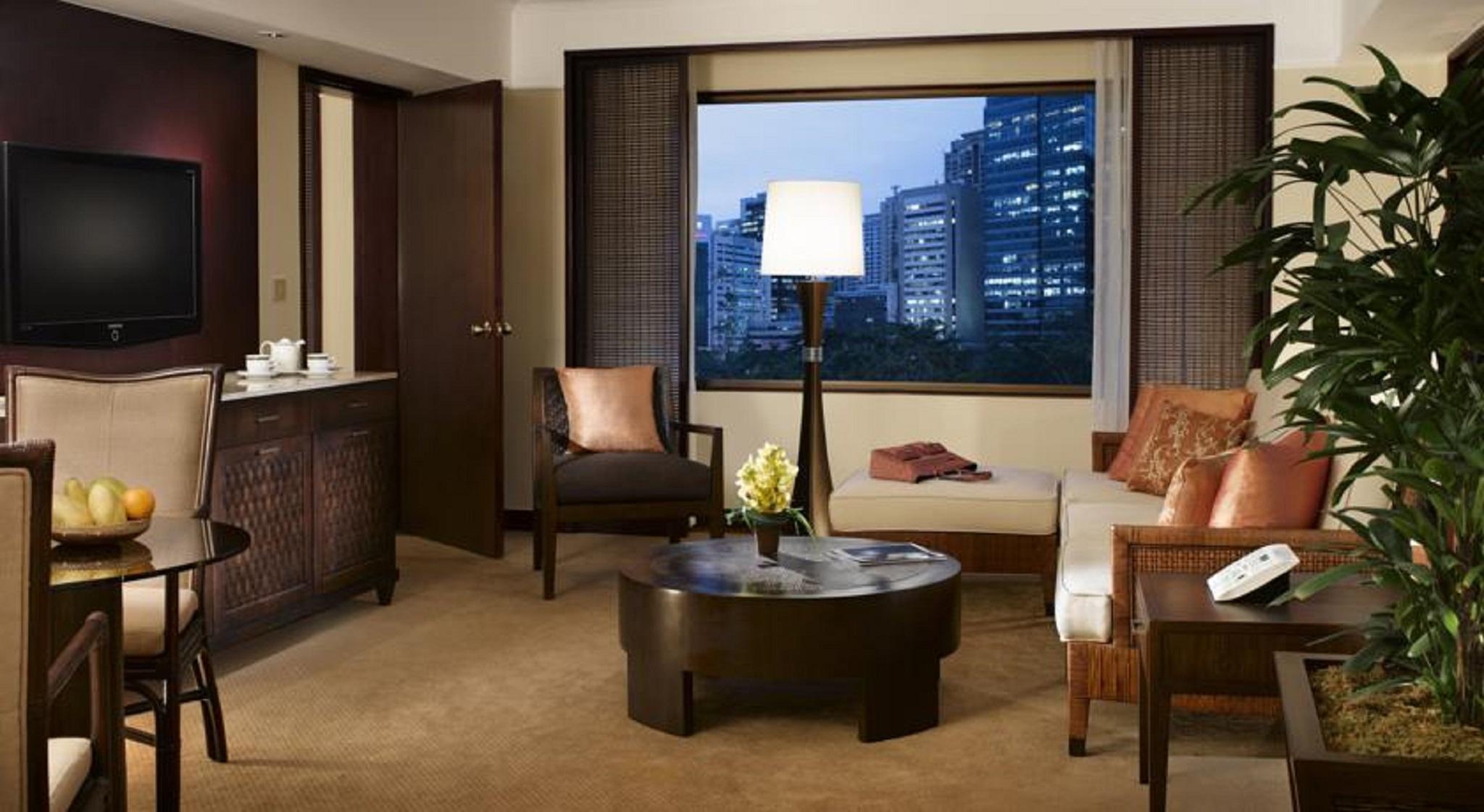 เดอะเพนินซูลา มนิลา Hotel Makati City ห้อง รูปภาพ A suite at the Mandarin Oriental, Bangkok