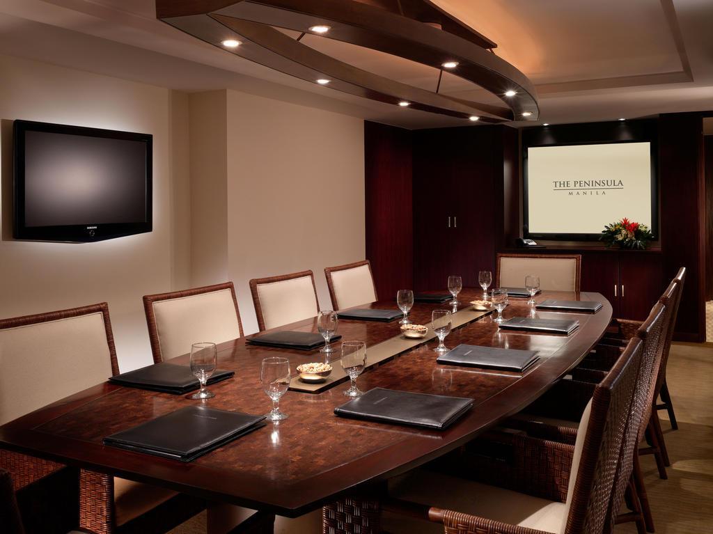 เดอะเพนินซูลา มนิลา Hotel Makati City ภายนอก รูปภาพ A boardroom at The Peninsula, New York