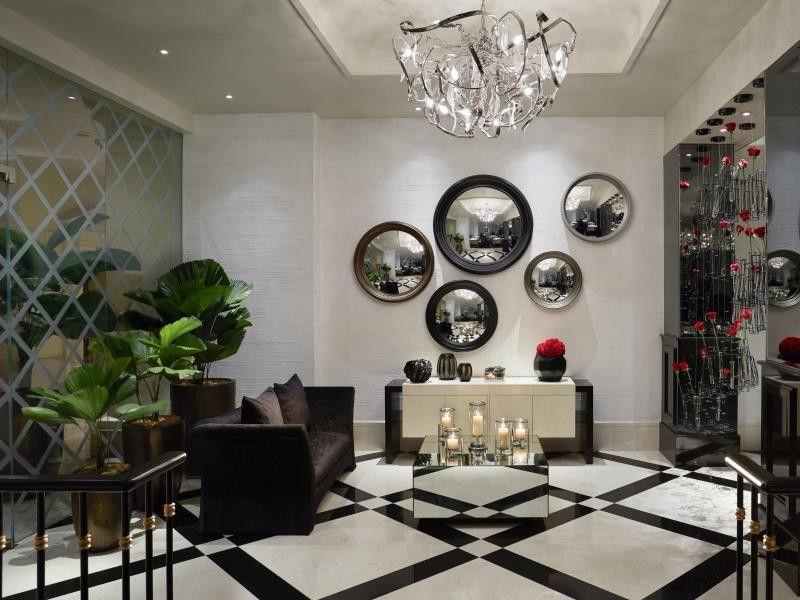 เดอะเพนินซูลา มนิลา Hotel Makati City ภายนอก รูปภาพ The interior of the hotel